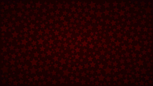 深色红颜色不同尺寸星的抽象背景