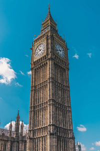 伦敦世界著名地标特写-大本钟塔, 英国, 英国照片