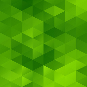 绿色网格马赛克背景，创意设计模板
