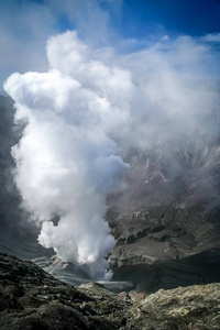 吸烟溴火山口