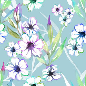 春季花卉图案