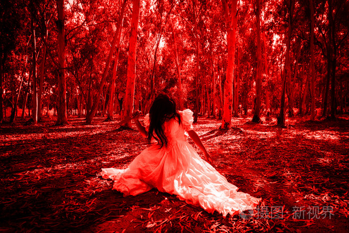 5,血森林木材中的可怕女人