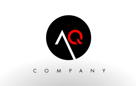 Aq 的标志。信设计矢量