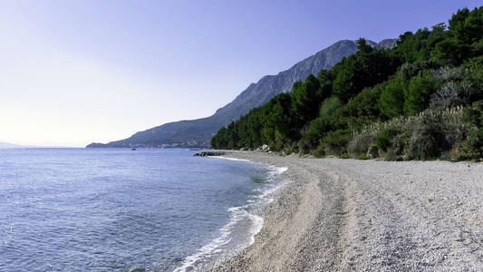 亚得里亚海, 海滩和森林Podgora, 马卡尔斯卡海滨, 住宿, 克罗地亚