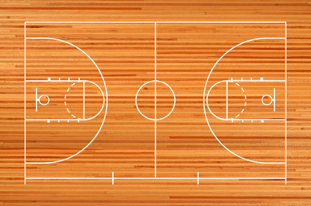 篮球线图片