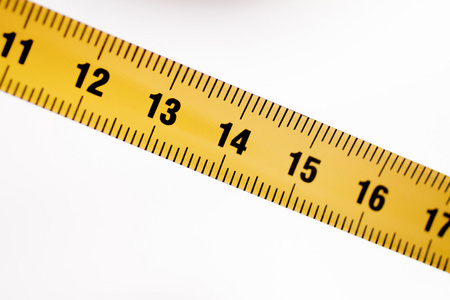 卷尺尺子厘米数字 13 14照片