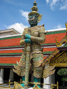 恶魔夜叉雕像图片