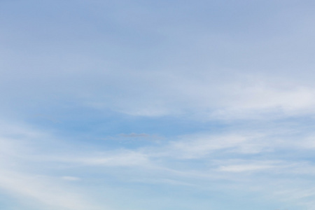 蓝蓝的天空和白色的云，多云天空背景