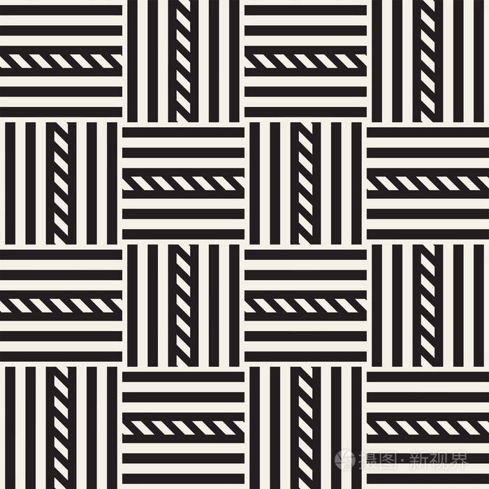 现代时尚隔行线纹理.几何条纹的装饰