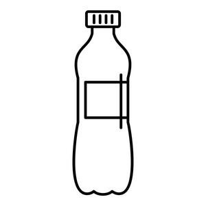 芦荟瓶图标, 轮廓样式
