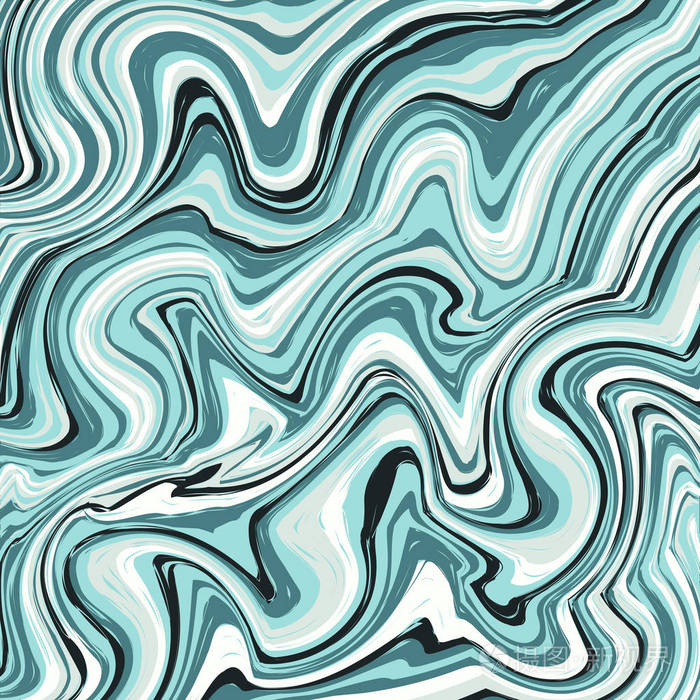 波浪条纹炫彩亮新鲜矢量模式.几何抽象时尚纹理.