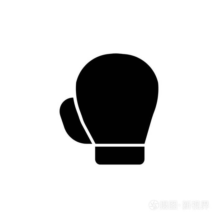 拳击手套矢量图标