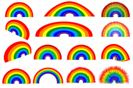 彩虹矢量图设置