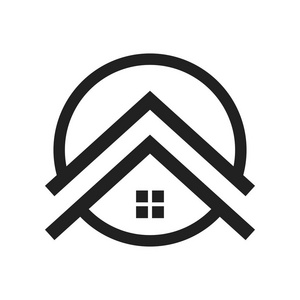 高档住宅矢量符号图形标志设计图片
