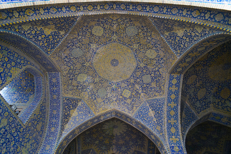 内政部在伊斯法罕，伊朗伊玛目清真寺
