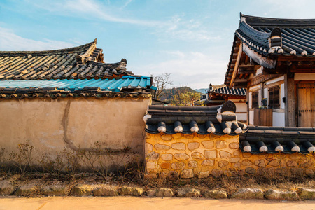 韩国庆州传统住宅 Gyochon 韩屋友楼村