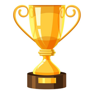 等奖金奖杯杯图标, 等距3d 风格照片