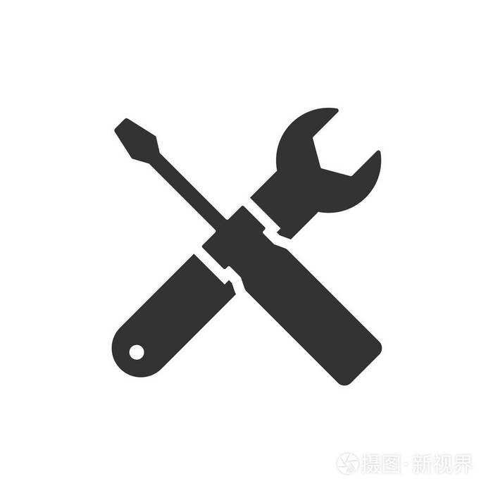 图标矢量象形文字样式是平的双色符号专为软件和web界面工具栏和菜单