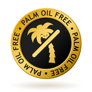 矢量棕榈油免费金牌