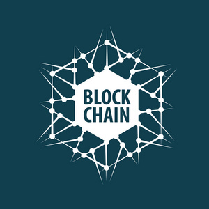 矢量徽标 blockchain