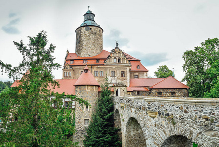 Czocha中世纪, 防御城堡修造在 Xii 世纪在波兰的南部