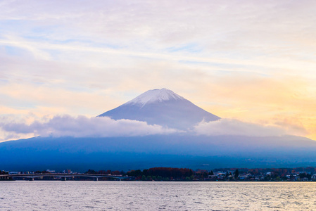 富士山的美景