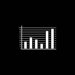 网络营销分析固体图标