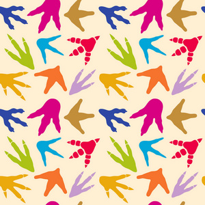 恐龙的足迹图片