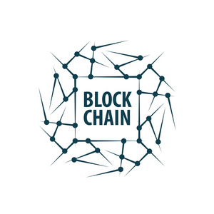 矢量徽标 blockchain