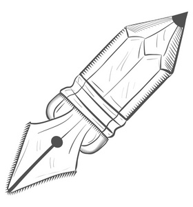 笔尖钢笔图片-笔尖钢笔素材-笔尖钢笔插画-摄图新视界