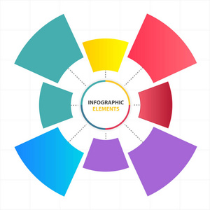 抽象概念图形动态各种圆元矢量数据图表元球圆图模板商务演示文稿