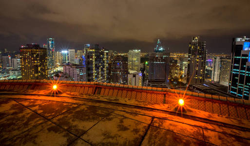 吉隆坡城市夜景