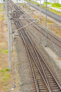 大视野在钢路轨