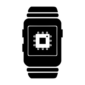 Cpu 图标上智能手表