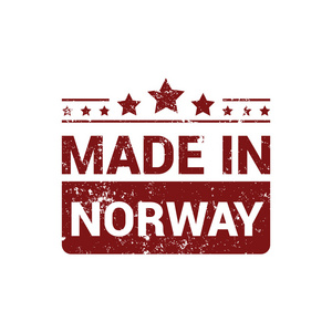 挪威红色橡胶邮票设计制造