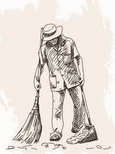 加菲猫素描画图片