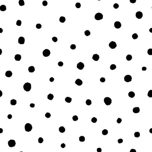 圆圈点手绘圆圈, 圆点无缝图案.垃圾涂鸦点缀无尽的背景.