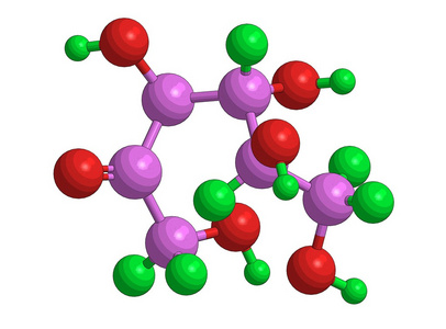 果糖分子的结构