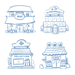 手绘矢量图照片