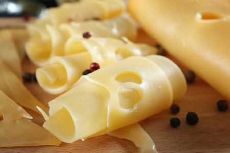 卷的片奶酪