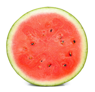 西瓜一半图片-西瓜一半素材-西瓜一半插画-摄图新视界