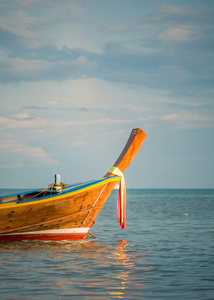 长船和热带海滩，安达曼海