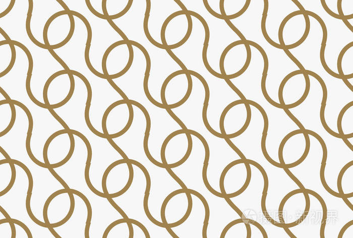 现代豪华时尚的几何纹理与线条无缝模式