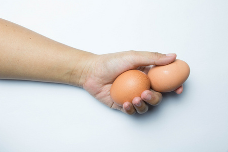鸡蛋在手