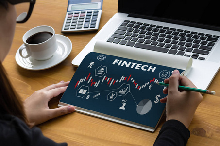 fintech 投资金融互联网技术钱业务照片