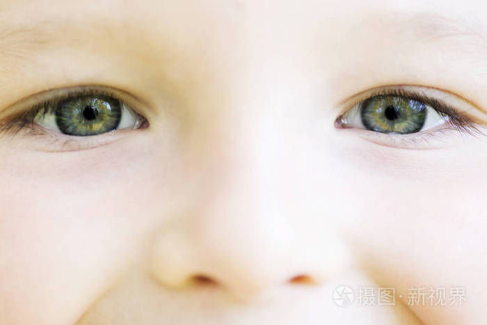 特写肖像的孩子.儿童脸