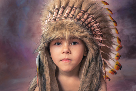 印第安人头图片