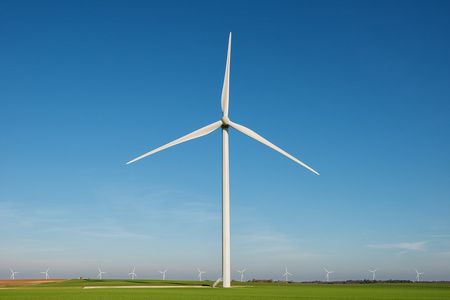 风力发电机组提供服务图片