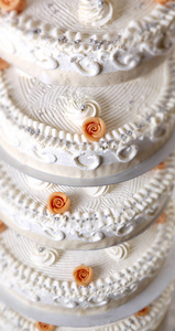婚礼蛋糕霜和甜点