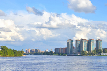 视图的涅瓦河，圣彼得堡